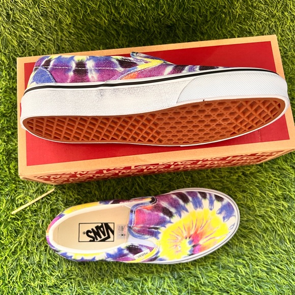 VANS WASHED CLASSIC SLIP ON TIE DYE - Picture 7 of 9
